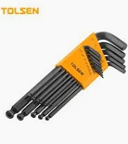 Juego Llaves Allen 9-p Larga Tolsen